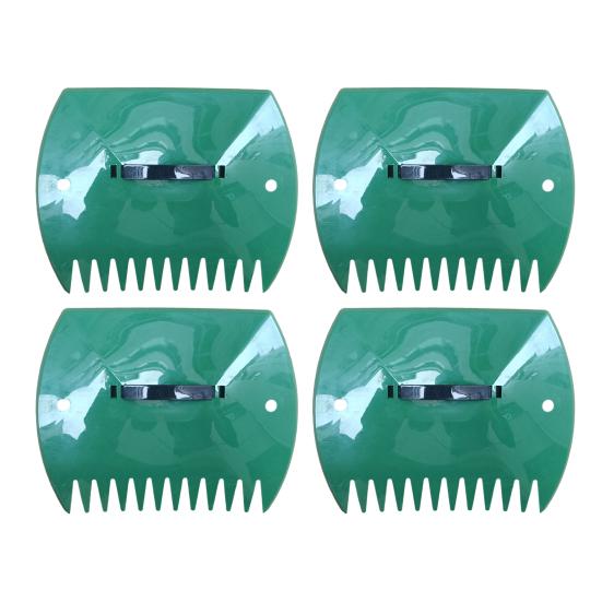 Leaf Scoops Hand Rakes Leaf Scooper Claws with Adjustable Handles Garden Cleanup Tool Leaf Grabbers for Picking Up Leaves Grass Clippings