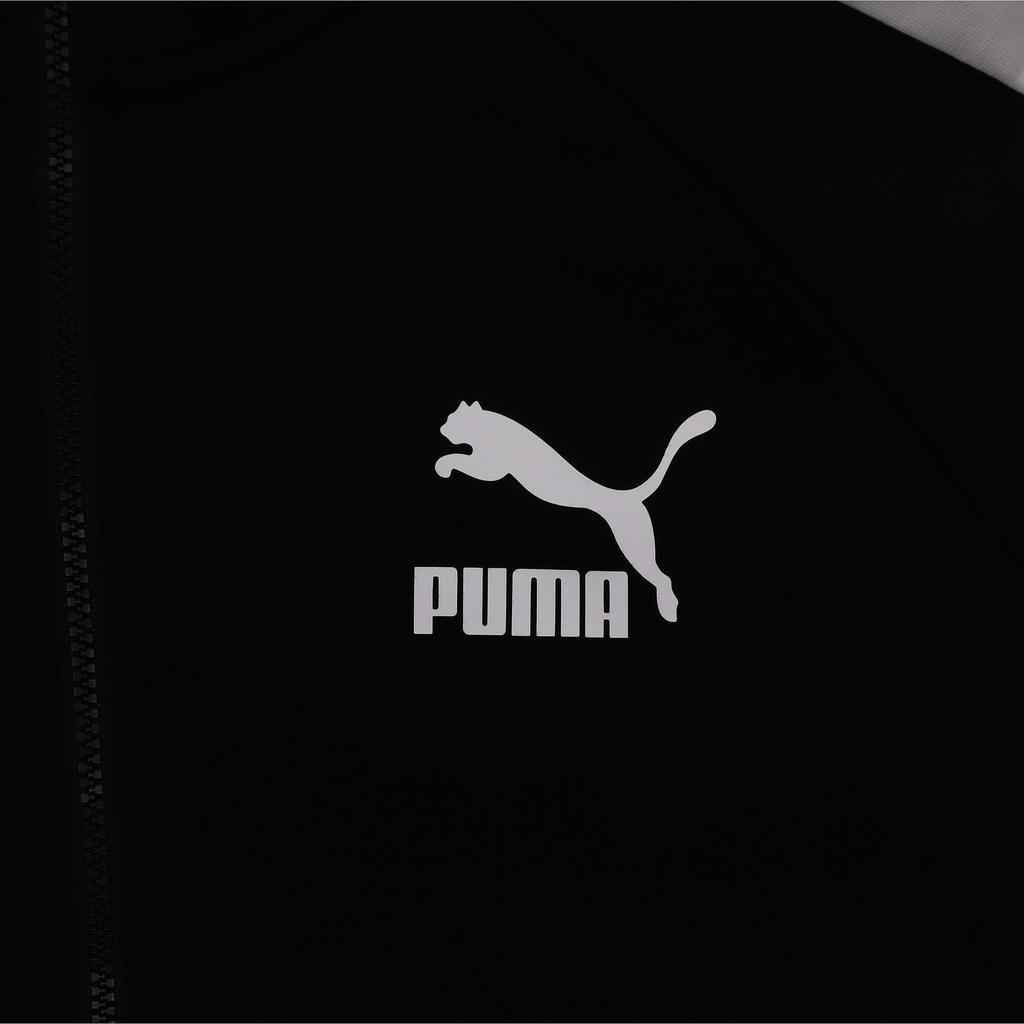 PUMA One Piece Mixed Media Jackets Men's Black Stand Collar Moderate Other 599331-01