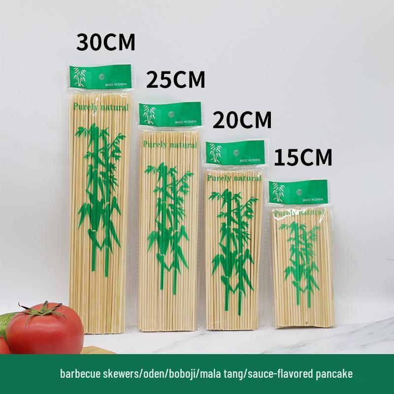 Disposable Bamboo Skewers for Barbecue, Chuan Chuan Xiang, Mala Tang, Hot Dogs, Kanto Cooking, and Grilling