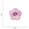 Little Plum Blossom Self-Adhesive Embroidery Patch: Cute Decoration for Clothes, Hats, or Home Textiles