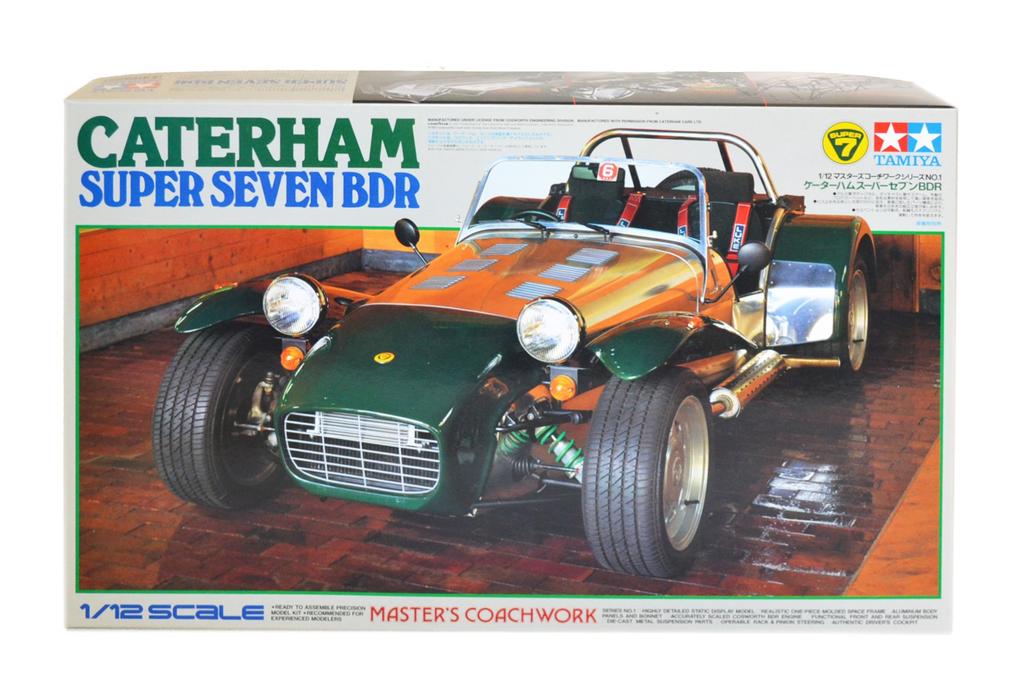 Tamiya Masters Coachwork Series Caterham Super Seven Plastic Model Kit 10201 1/12 No.01