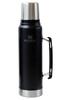 Classic Vacuum Bottle 1L Matte Black Water Bottle Thermal Insulation Stainless Steel Bottle Water Bottle Gift Dishwasher Safe Japanese