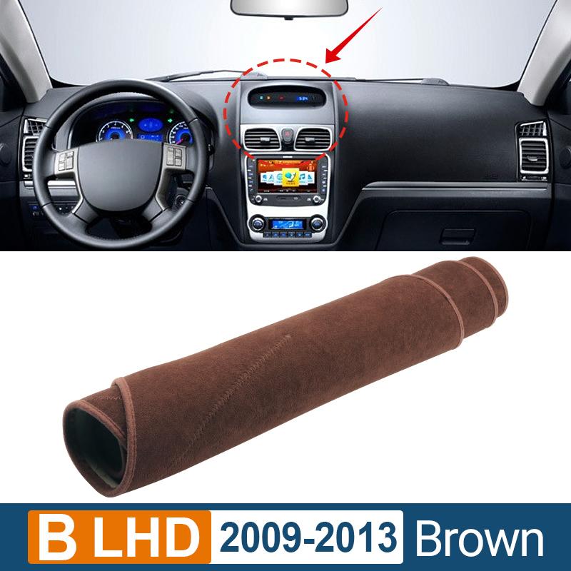 Accesorii auto pentru Geely Emgrand EC7 EC715 EC718 2009 2010 2011 2012 2013 2014 2015 2016 Husa bordului Evitați panoul luminos