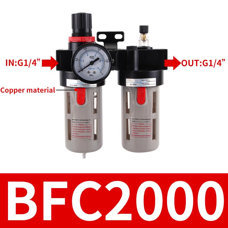 AFC2000 BFC2000 BFC3000 BFC4000 Pneumatikfilterregler Luftöler Kombinationsölabscheider Wasserabscheider