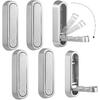 Folding Coat Hooks, 2 Pcs Foldable Gold Wall Hooks Heavy Duty Foldable Hook Bathroom Towel Hooks Robe Hooks Wall Mounted for Hanging Coat Towels