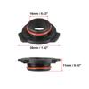 X Autohaux 2pcs 9005 HB3 LED Headlight Adapter Base Bulb Sockets Retainer Holder Universal for Car Black