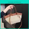 Color Blocked Fashion Pleated Design Women Casual Shoulder Bag For Autumn