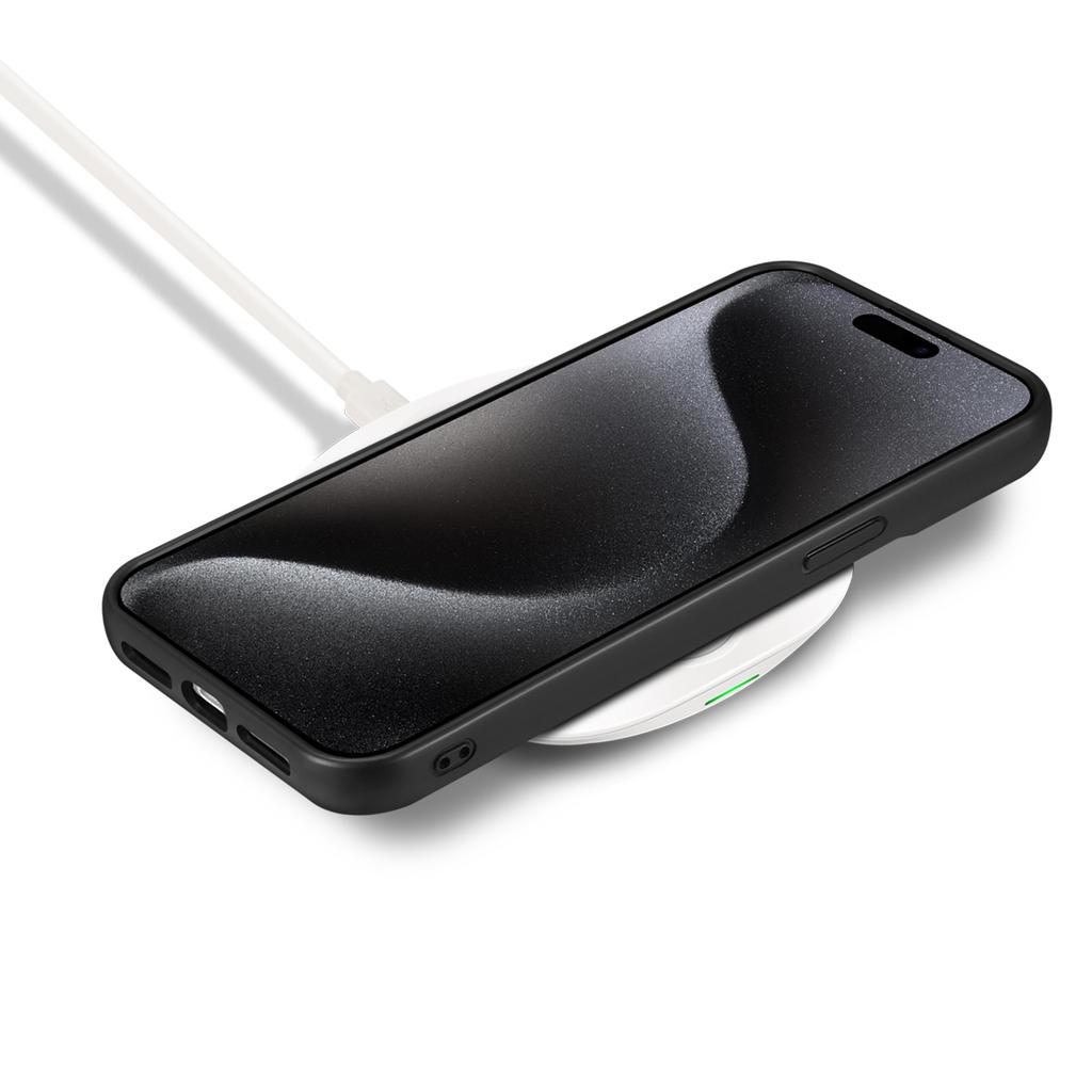 ESEBLE E3 For iPhone 14 Pro Max Magnetic Case with Detachable Card Holder Leather+TPU RFID Blocking Phone Cover