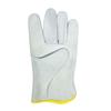 Sheepskin Leather Velcro Welding Gloves: Soft, Flexible, Heat-Resistant for Labor Protection