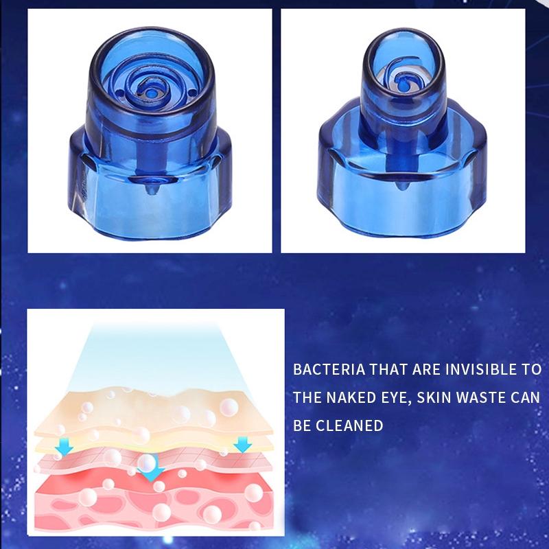 Oxygen Jet Peel Machine Facial Small Bubble Face Cleaning Hydro Water Machine Skin Care Clean Blackhead Cleaning Device