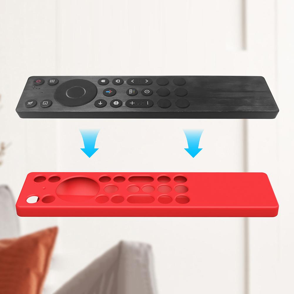 For TCL RC923A/RC813A Silicone Remote Control Case Waterproof Protective Cover Remote Control Protect Case Smart TV Accessories