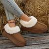 Neue Damen Dicke Sohle Schaffell Wolle Anti-Rutsch Schneestiefel Mode Damen Mini Warme Verdickte Damenstiefel