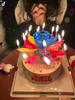 Rotating Flower Birthday Cake Candle with Music & Colorful Petals, Fun Cake Decor for Party Celebration, Gift for Kids Family