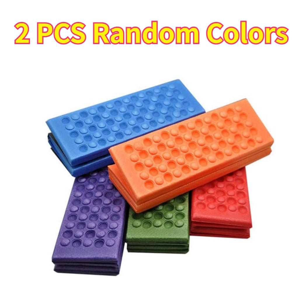 2/6 PCS Foam Seat Pad Camping Waterproof XPE Folding Hiking Picnic Fishing Stadium Garden Non Slip Mats Outdoor New Thick Warm