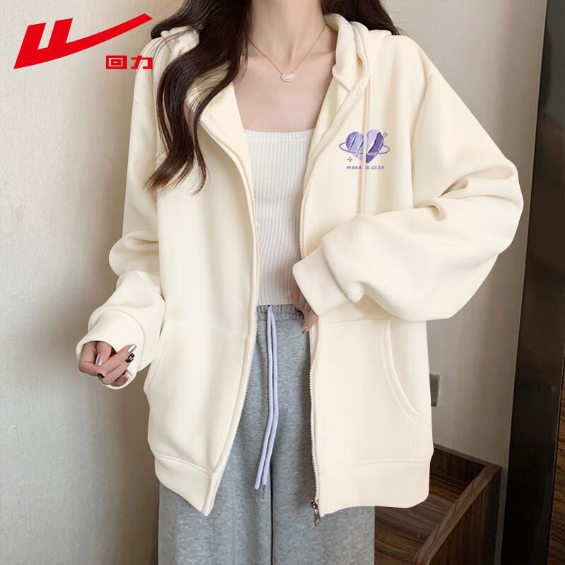 Warrior Women's Casual Hooded Zip-Up Sweatshirt
