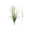 8 Bündel Künstliche Pflanzen Gefälschte Weizen Gras Büsche Faux Plastik Grünzeug Sträucher Grüne Stielpflanzen Großpackung Außen Innen Deko
