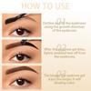 Qiciy Peel Off Eyebrow Gel Long Lasting Waterproof Smudge Proof