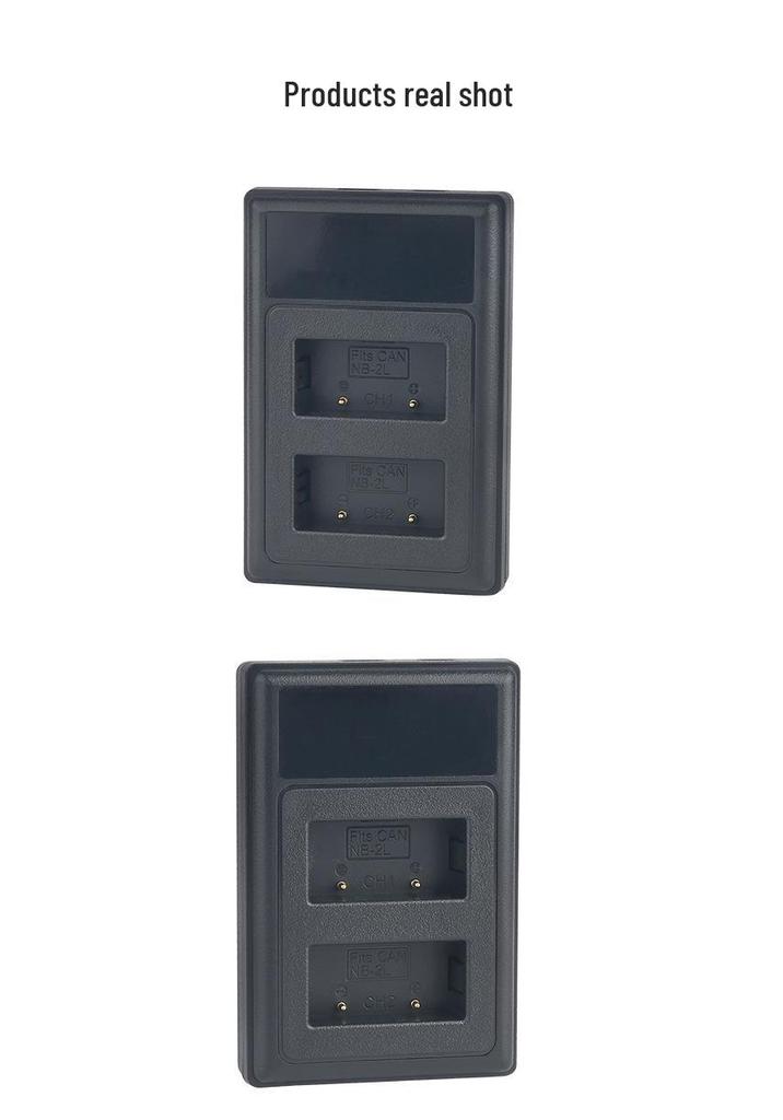NB2L Dual USB Charger for Canon 350D, G7, G9, S30, S40, S50, S70, S80