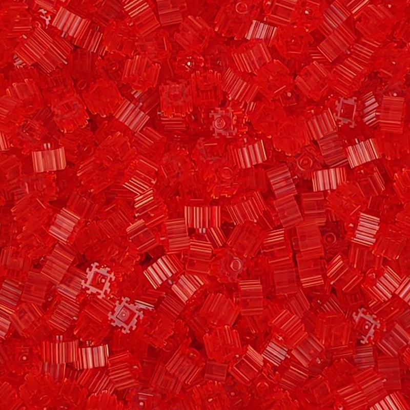 

1000PCs 6*6mm Transparent Colour Pixel Art Puzzle 1000PCs Construction Blocks DIY 3D Tiny Block Puzzle Toy great for daily use 6MM