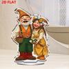 2D/Flat DIY Acrylic Table Top Diamond Painting Ornament Kits Diamond Painting Desktop Decorations for Home Office Desktop Decor