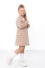 Girls' Dress – Demi-Season Casual Dress with «Convey a Smile» Print, Any season 6491-104-33 HC