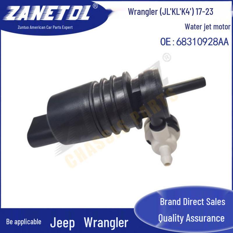 Zuntuo Washer Motor for Wrangler (JL/KL/K4/K8/M4/RU) 2017-2023, Part 68310928AA