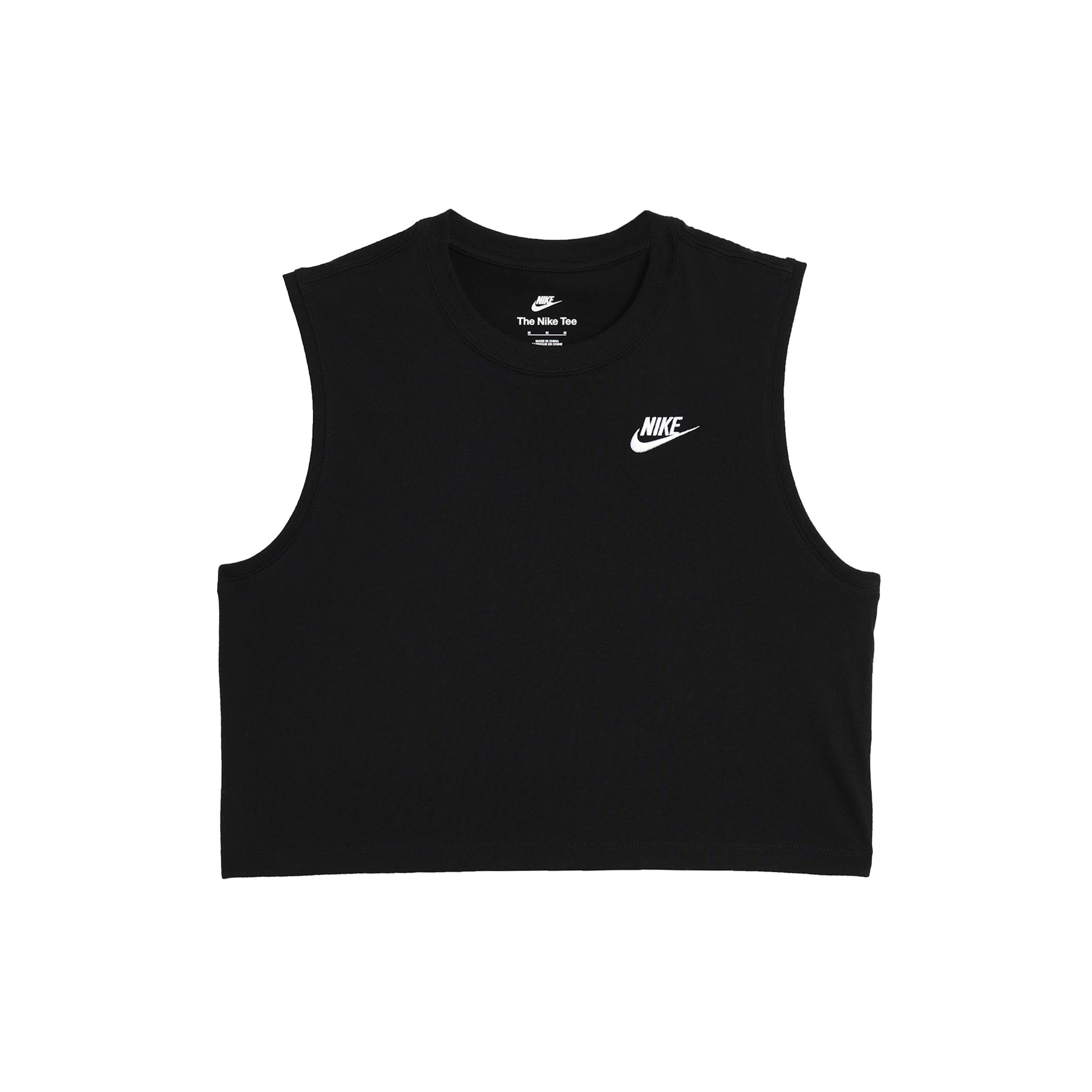 

Новые женские майки Nike Sportswear Club, черные FV5506-010 XS
