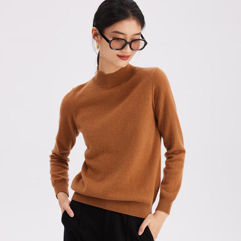 PALUOPO Women's Pure Cashmere Sweater