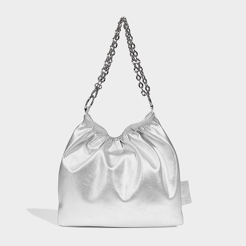 Single-shoulder Tote Bag Large-capacity Commuting Bag Chain Niche Underarm Bag Versatile Crossbody Bag