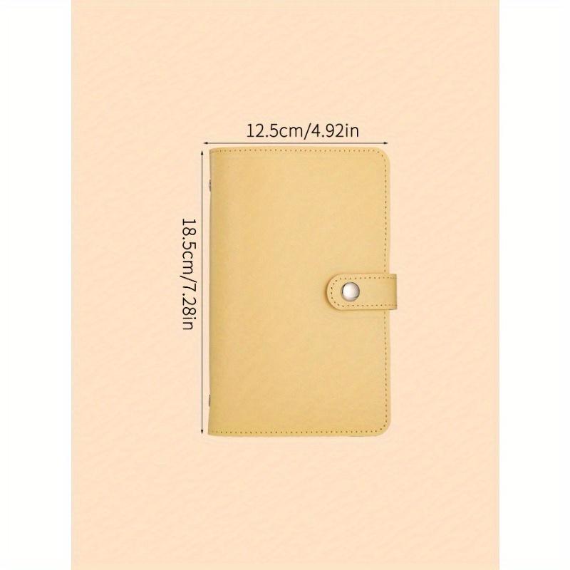 Envelope Budget Challenge Loose Leaf Binder, Money Saving Binder, Multi-Function Loose Leaf Storage Organizer Pouch, Portable