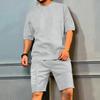 Abbigliamento sportivo estivo da uomo Abbigliamento da lavoro Cinque tasche Pantaloni Pantaloncini casual da spiaggia a maniche corte Tuta da uomo