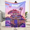 Bluey Friends Adventure Blanket Soft & Cozy Perfect for Picnics Office Bed for All Occasions Modern Style Unique Gift for Family and Friends Camping