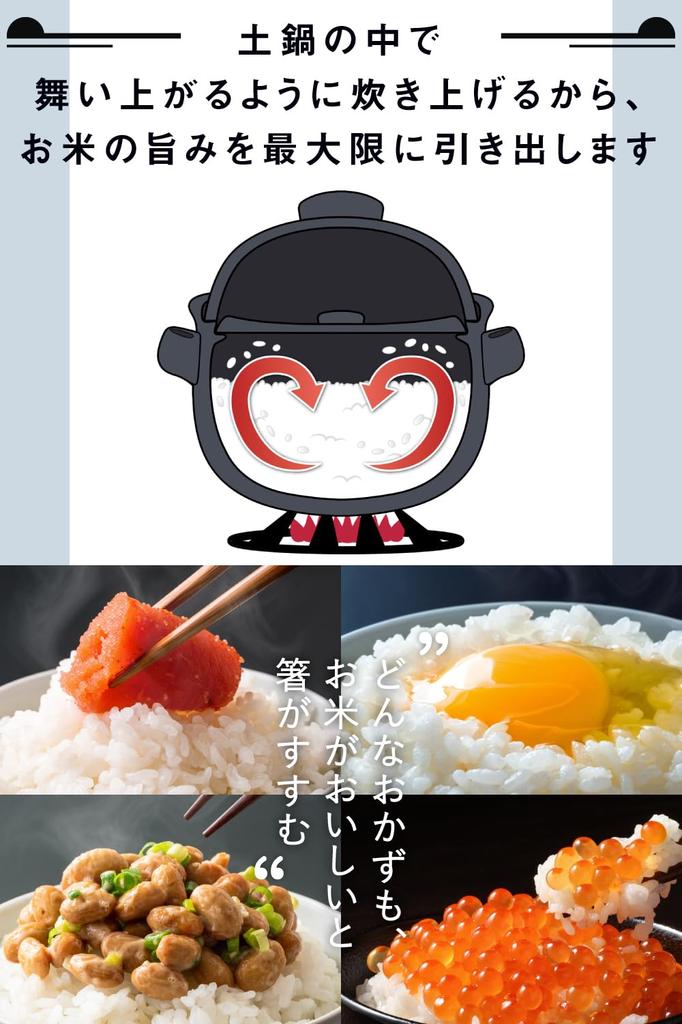 IWANO Rice Made In Amazingly Fluffy Earthenware Rivaling the Traditional Inn Enjoy Rice Cooking At Dishwasher Made In Japan Cooker, 3-Cup,