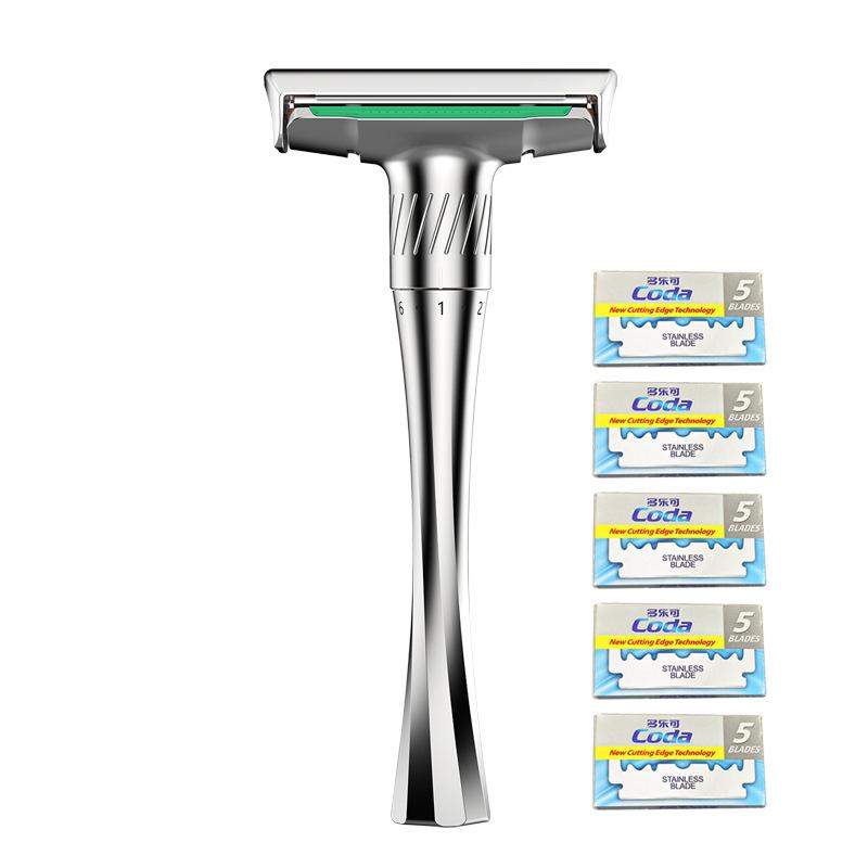 Manual Razor Adjustable Men's Razor Manual Zinc Alloy Razor HolderManual Razor