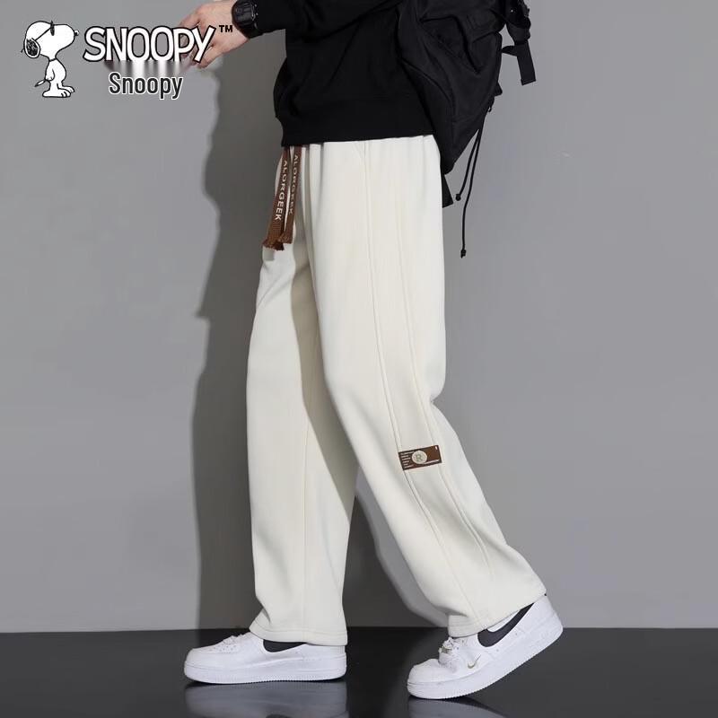 

Snoopy Men s Loose Straight-Leg Casual Pants 2XL
