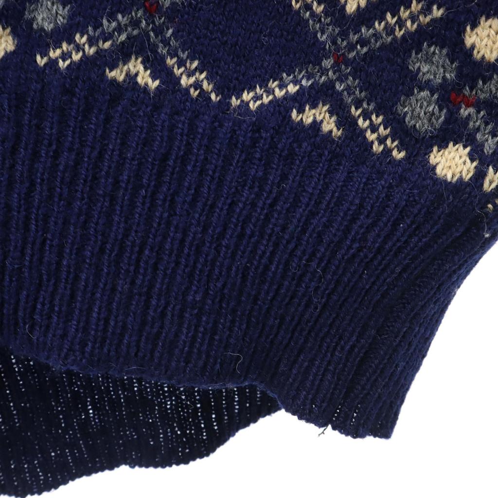 michael ross Baracuta made in England Nordic Pattern Long sleeve sweater Men's Used