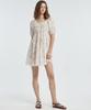 Manavis Seven Off-Shoulder Flower Dress [Pink]