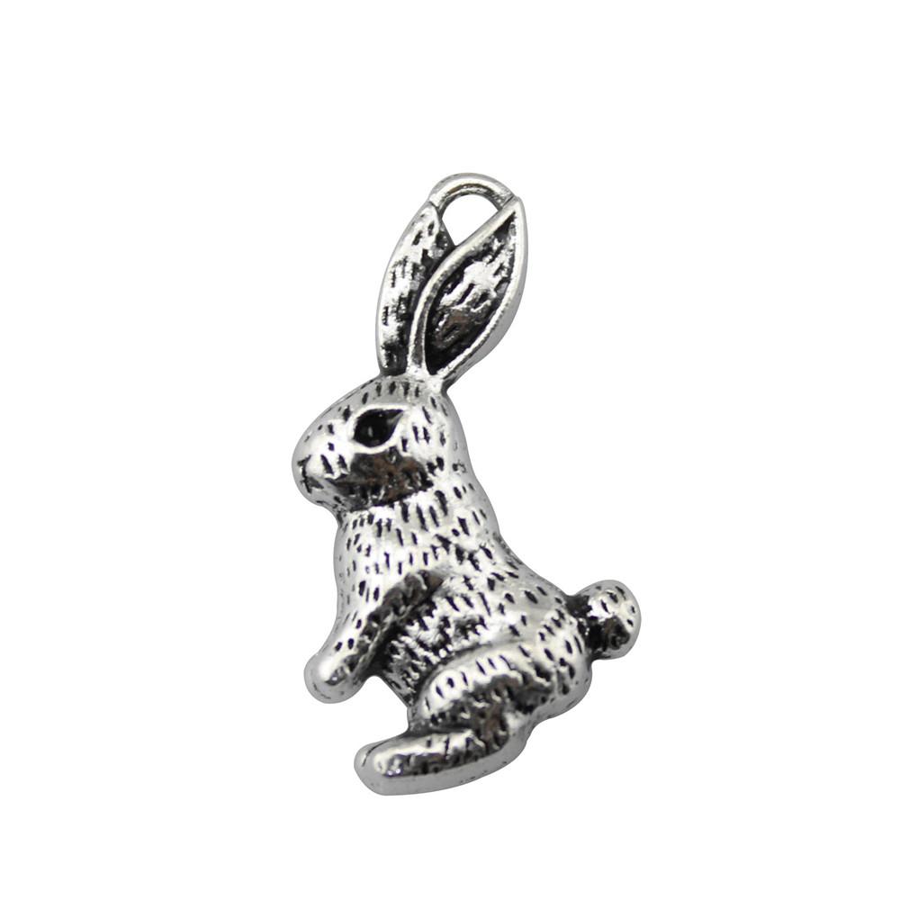 Pig Sheep Cow Mr Rabbit Charms Alloy Pendants For DIY Bracelet Necklace Accessories