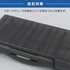 Karl Jitsuki Coin CaseSlim Made Japan Change Portable Half Size Only Shatterproof Gray CX-002-D