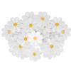 40Pcs Embroidery Cloth Stickers Daisy Pattern Iron Patches DIY Backpack Clothing Accessories
