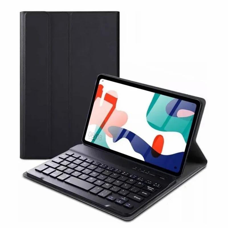 Huawei MatePad Mini Magnetic Keyboard & Leather Case for Honor Pad X7 8.7" with Pen Holder.