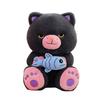 Meow Demon Meow Animal Plush Doll With Pp Cotton Fill For Home Decor And Play