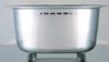 Ernest In Stainless Steel Washtub with Legs and Inner Stopper 29 X 38 X Cm [Made Japan] A-75435 Approx. 15.5