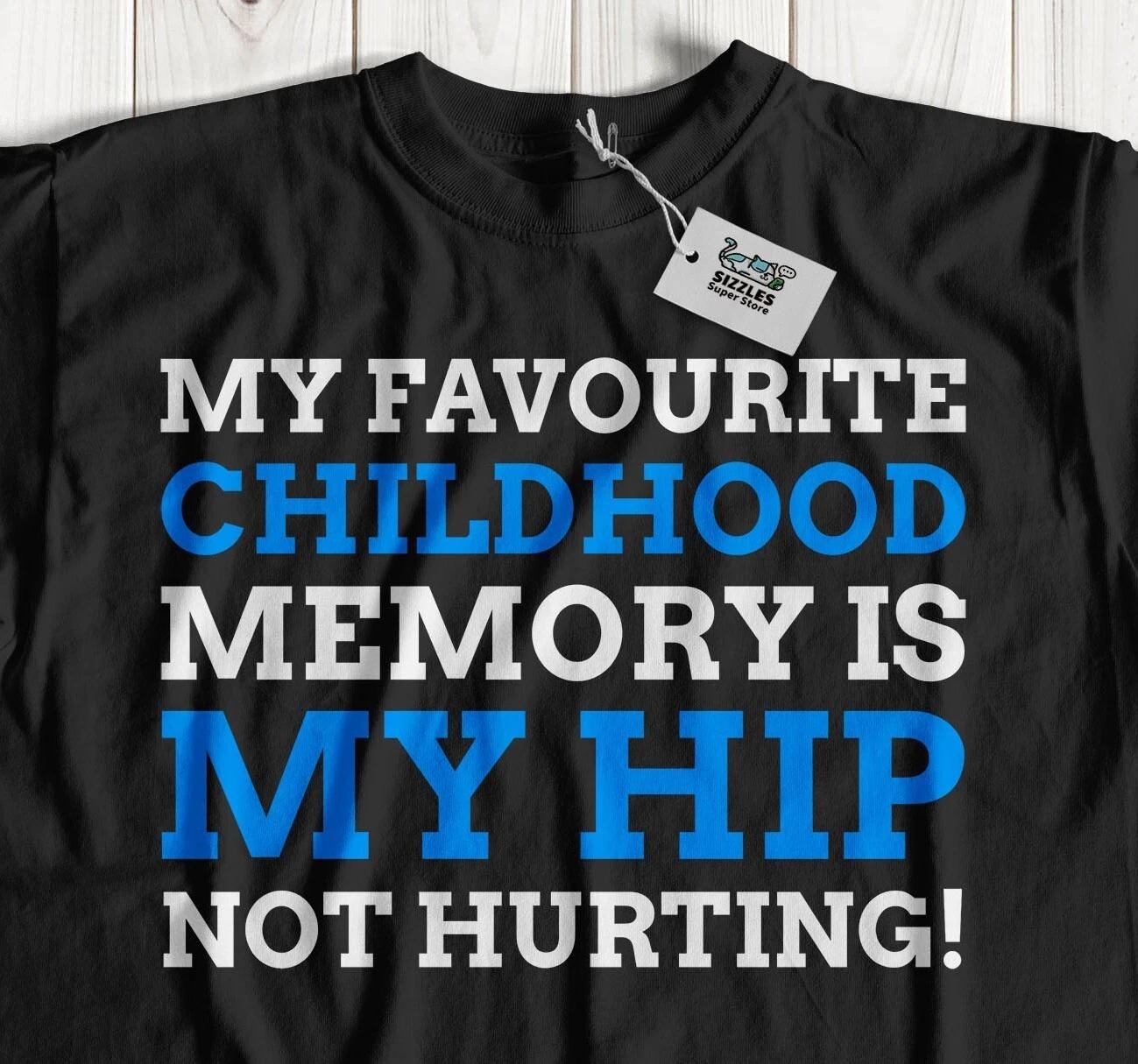 Unisex Funny Hip Surgery T-Shirt Broken Hip Replacement Recovery Gifts S