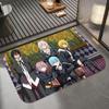 Anime T-Tensura Floor Mat Diatomite Bath Mat, Quick Dry Absorbent Non-Slip Door Mat