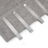Set of 5 Ruled Hemming Clips 3 Inch Sewing Clips Quilting Marking Accessories for Fabric Binding Hemming Machine Sewing