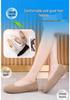 Damen Sandalen mit weicher Sohle, atmungsaktivem Flyknit-Mesh – Bequeme flache Arbeitsschuhe
