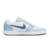 Nike EBERNON Smile Graffiti Synthetic Leather Cushioning, Wear Resistant Low top Skateboard Shoes Men's Sky Blue IM3370-121(Team968-)