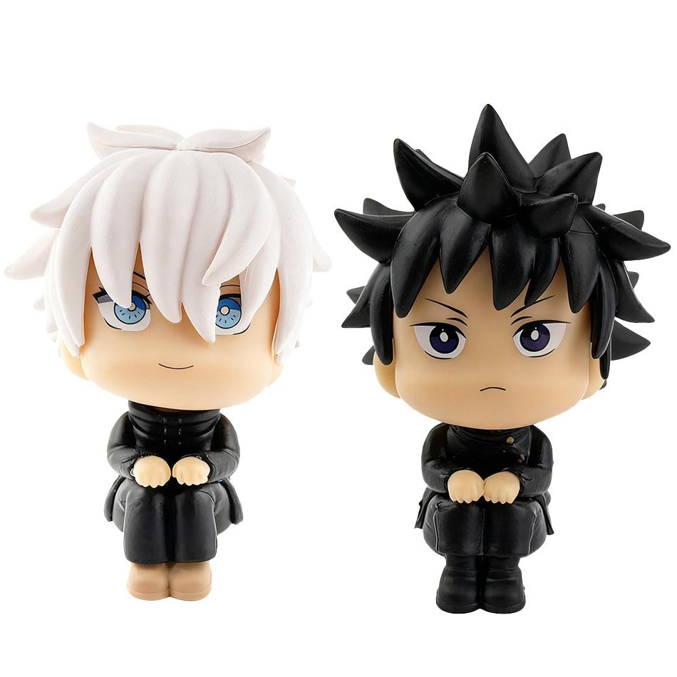 7-9CM Jujutsu Kaisen Cute Yuji Itadori Gojo Satoru Q Ver. PVC Action Figures Anime Figure Model Toys Collection Doll Gift