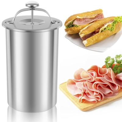 Presă de Carne Gătitor Bucătărie Presă de Carne de Casă pentru Mezeluri Marcator Oțel Inoxidabil Presă de Șuncă pentru Porc Fructe de Mare Vită Pește Păsări de Curte